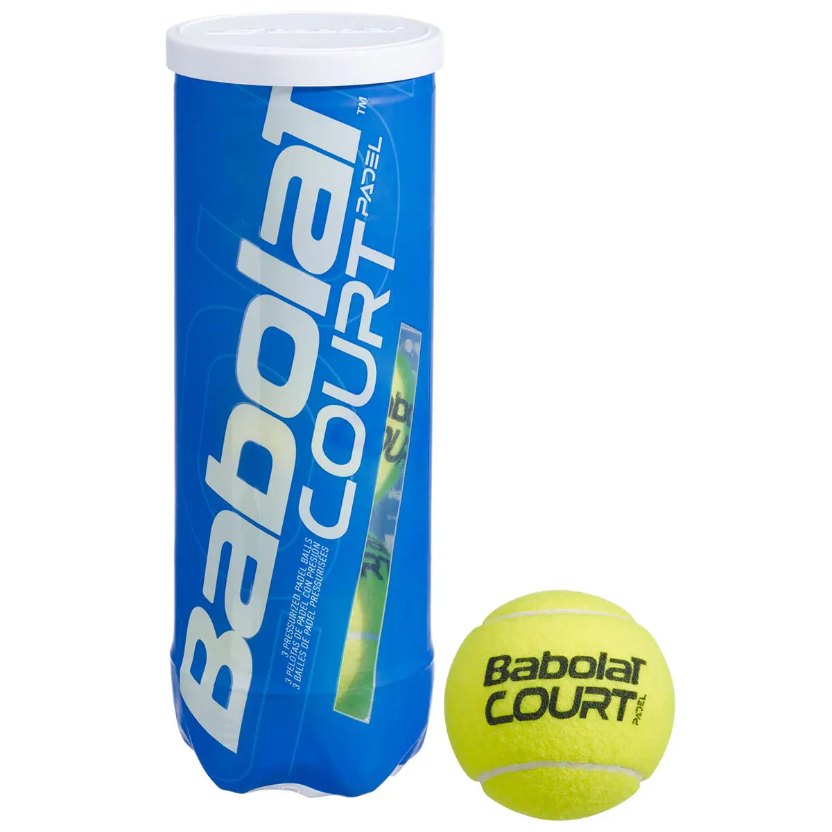Babolat Court X3 yellow 3 pack balls