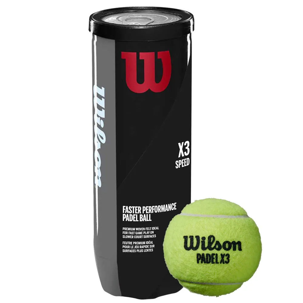 Padel balls wilson X3 Speed